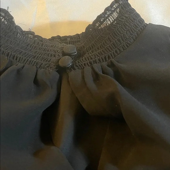 1. State Black Ruffle Mini Dress - Picture 8 of 9